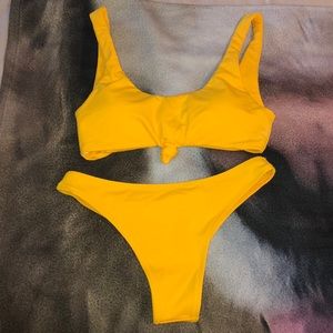 Yellow Swimsuit